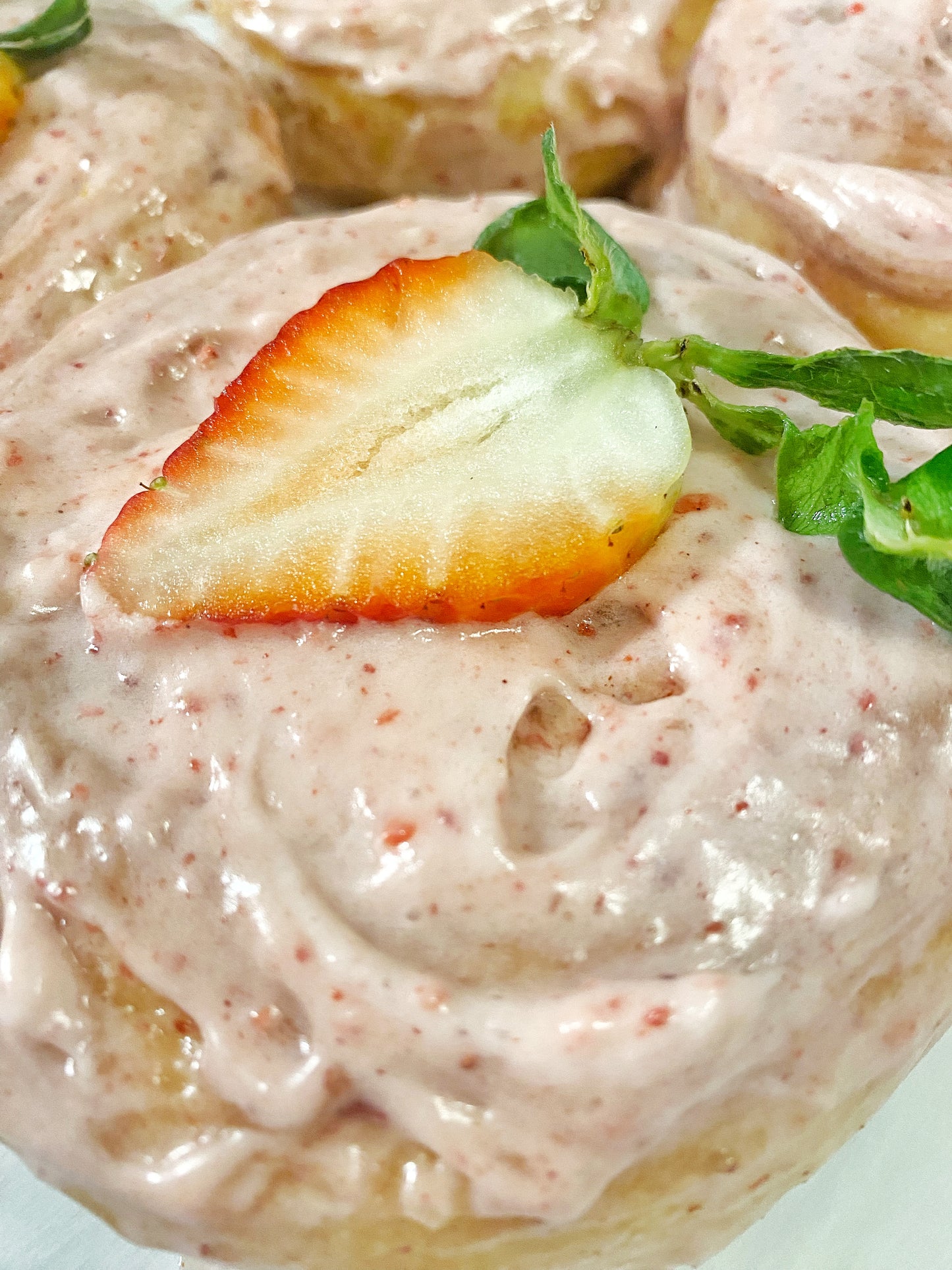 Strawberries & Cream Rolls - FRIDAY February 14, 1 PM Pick Up