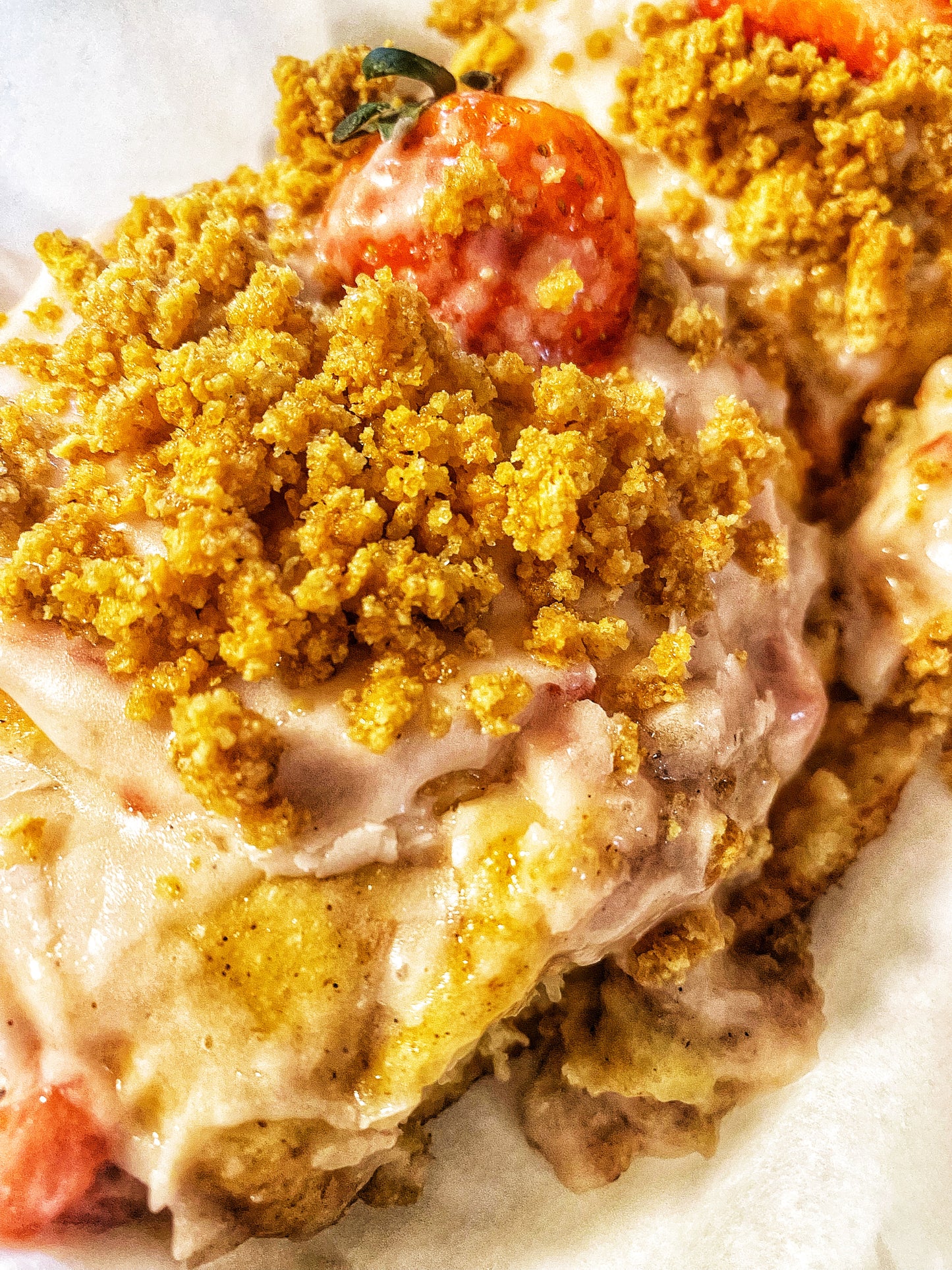 Strawberry Cheesecake Cinnamon Rolls