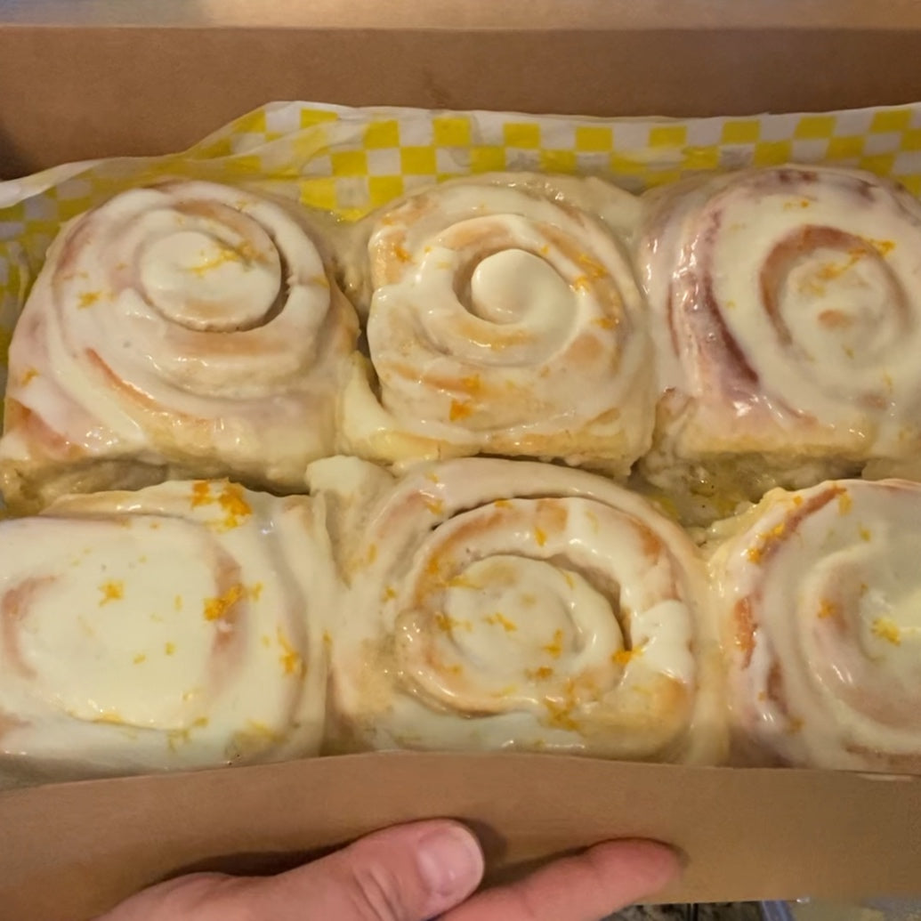 Orange Rolls - SATURDAY  February 8, 11 AM Pick Up