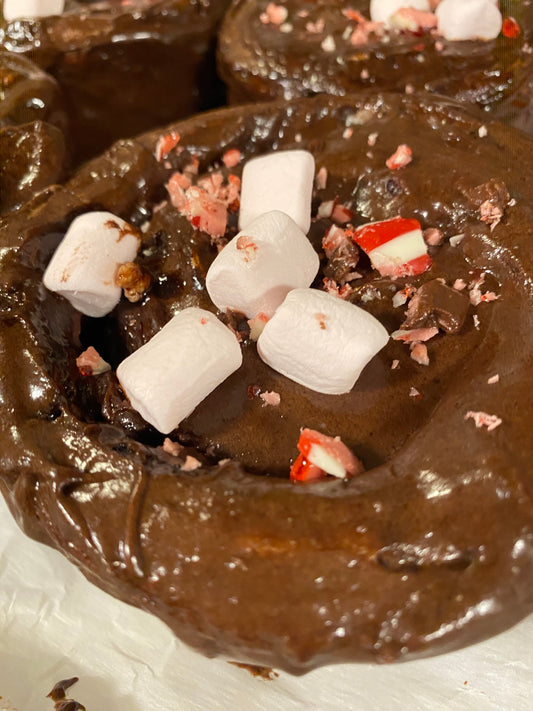 Hot Cocoa Cinnamon Rolls