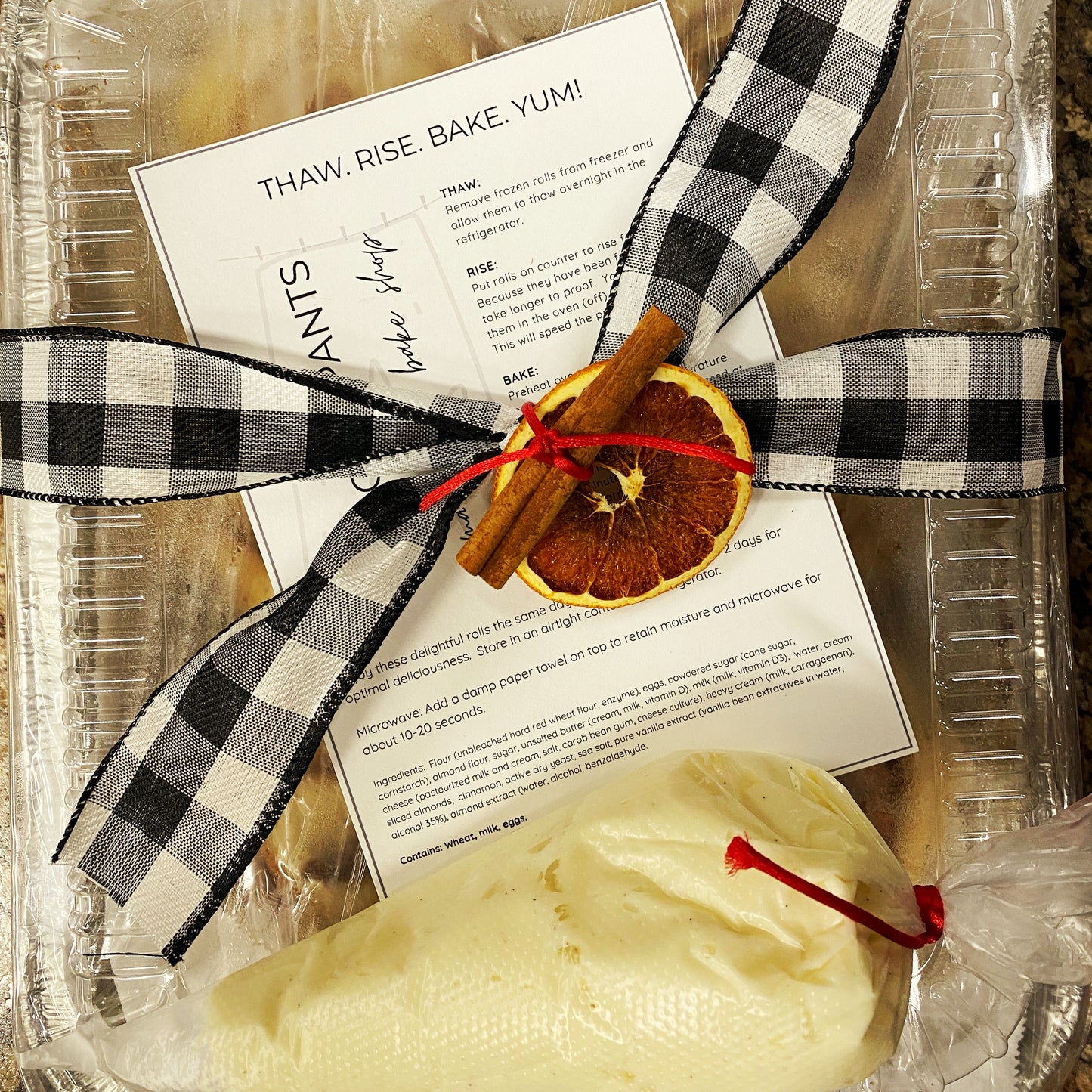 Take-and-Bake Cinnamon Rolls — 6-Pack (Frozen)