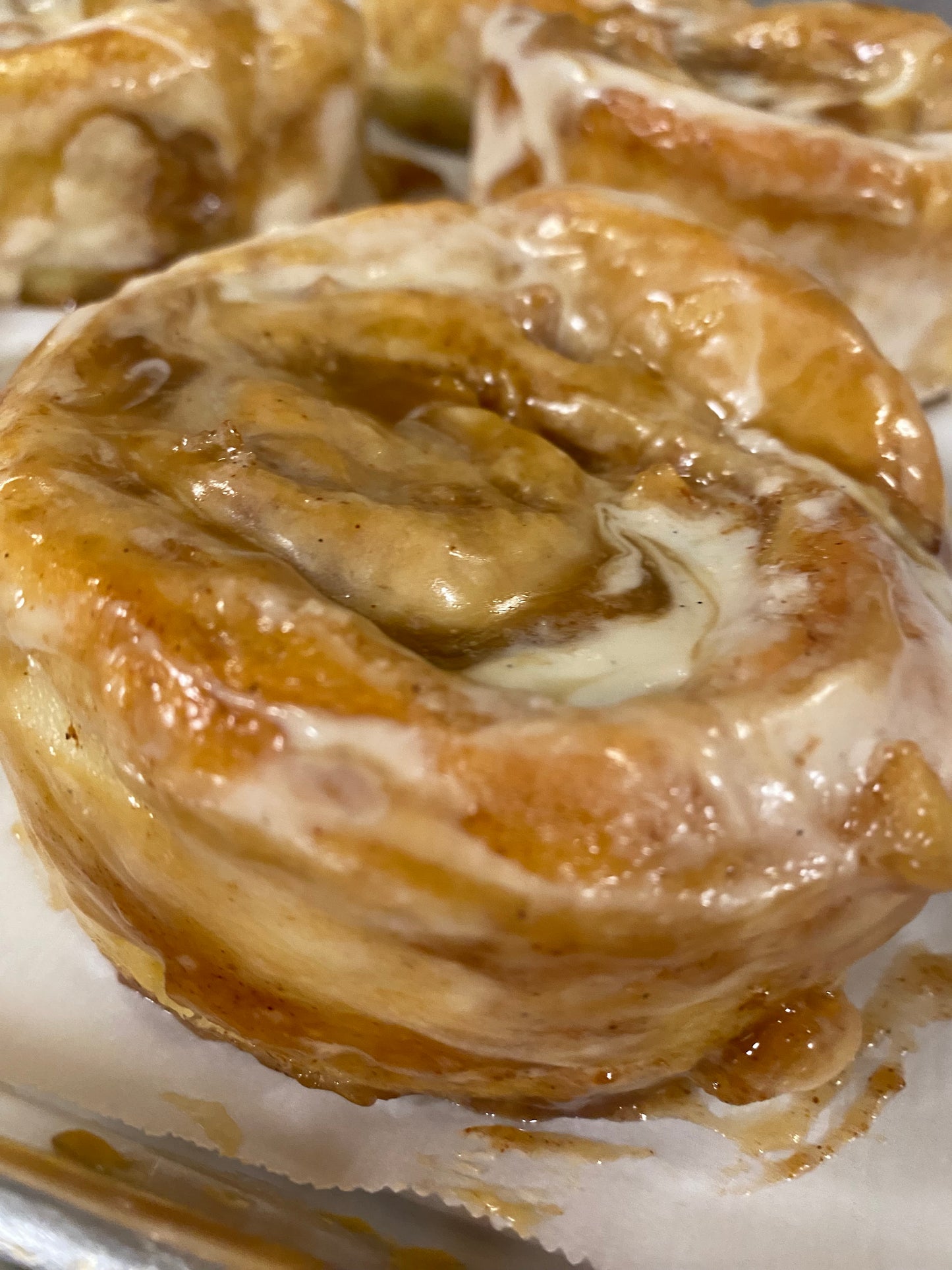 National Cinnamon Roll Day Four Pack, Saturday, October 4  12-1:00 pm Pick Up