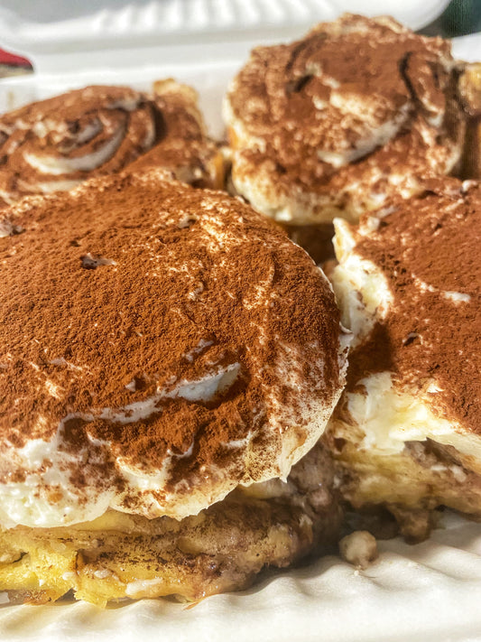 Tiramisu Cinnamon Rolls